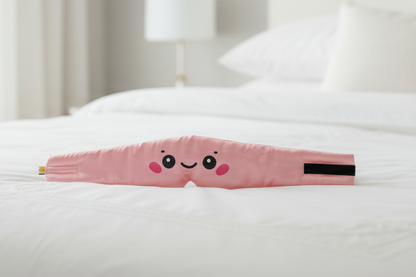 Luxury Bamboo Silk Sleep Mask (Cute Girl)