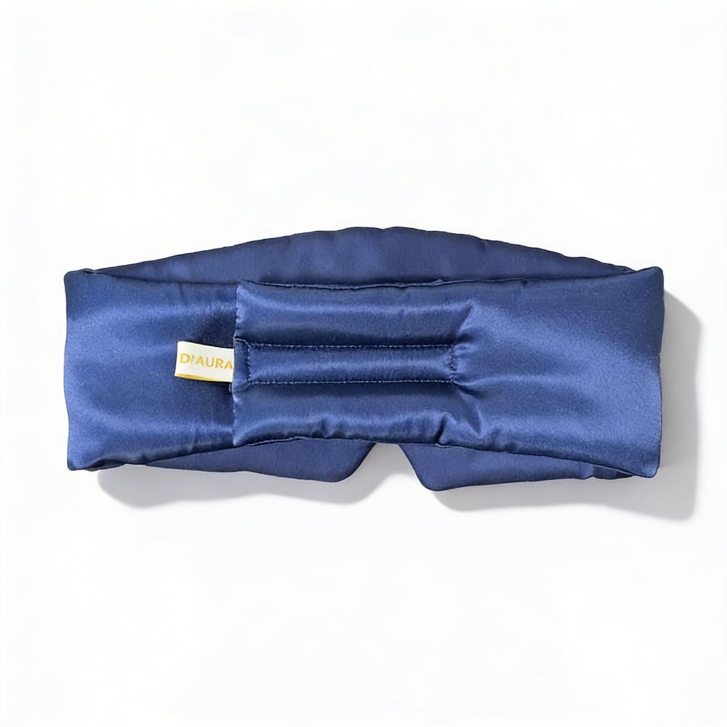 Luxury Bamboo Silk Sleep Mask – Evil Eye Blue | DI'AURA