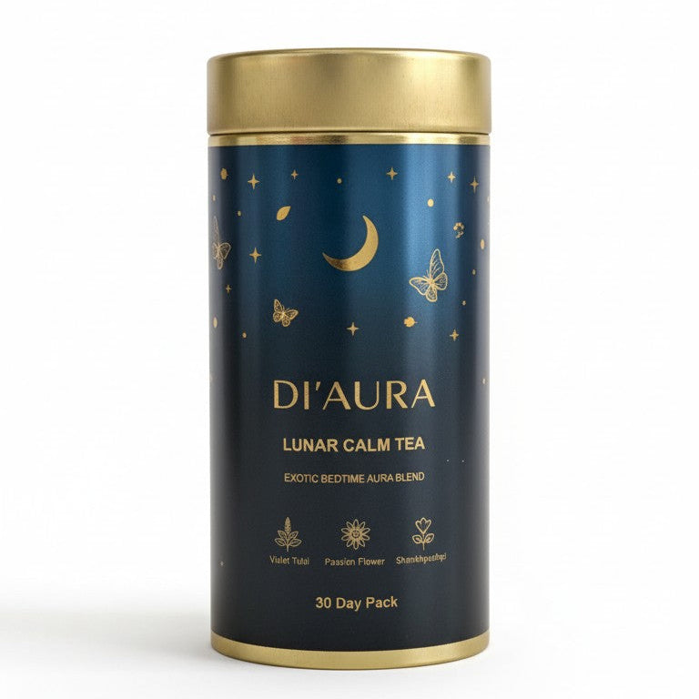 Lunar Calm Evening Botanical Tea by DI'AURA